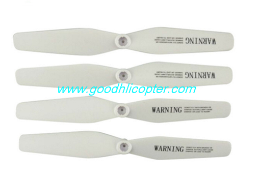 SYMA-X5HC-X5HW Quad Copter parts Main Blades propellers (white color) - Click Image to Close